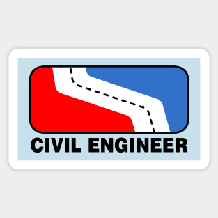 Civil Engineer League Sticker